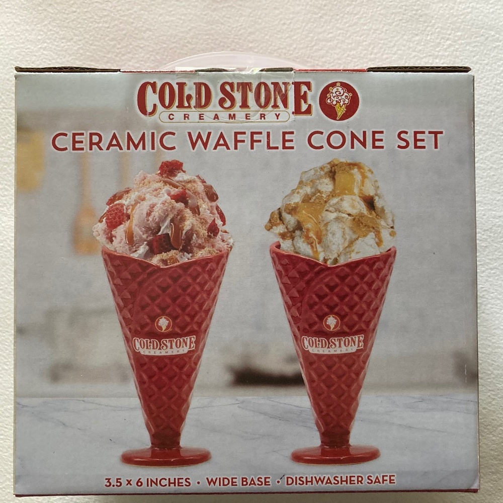 NEW Unopened Coldstone Ice Cream Dishes